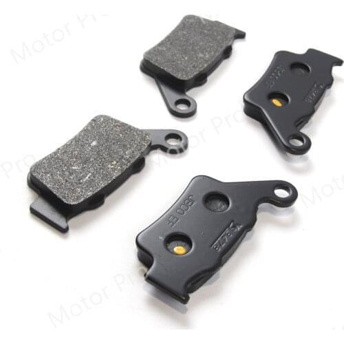 Motorcycle Accessories Organic Rear Brake Pads For GAS GAS EC125 Enduro HIGHLAND 950 V2 HRD GS 50 HUSABERG FE 450 E FS450 R 650