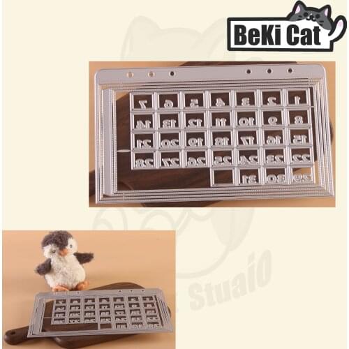 Big Planner Flip up page Metal Cutting Dies Stencils for DIY Scrapbooking photo album Decorative DIY Paper Cards