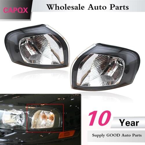 CAPQX Front Side Fender Light For Volvo S80 1999 2000 2002 2005 2006 Corner turn light headlight Marker Turn light Signal lamp