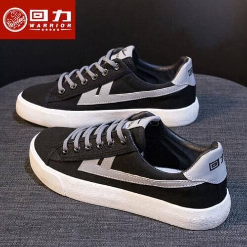 2021 New Brand Warrior Classics Vulcanize Canvas Shoes Men Women Casual Skateboarding Shoes Students Reflective Sneakers