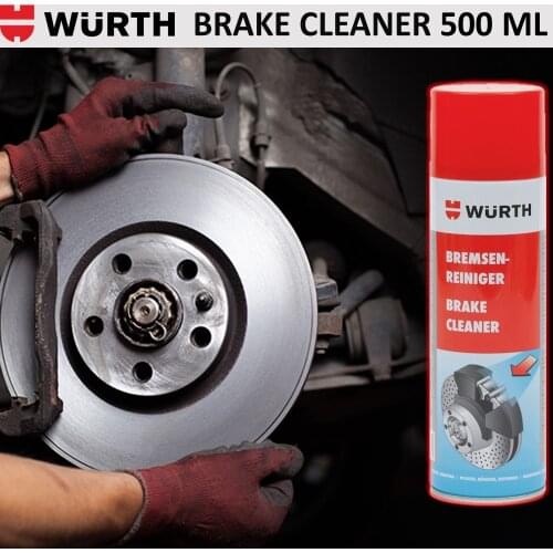 Wurth 500 Ml Brake Pad And General Cleaning Spray Rust Remover Degreaser Cleaner Car Wheel Gearbox Engine Restoration Kit