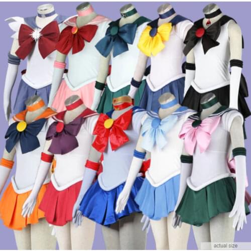 Sailor Moon Kino Makoto Sailor Jupiter Cosplay Costumes
