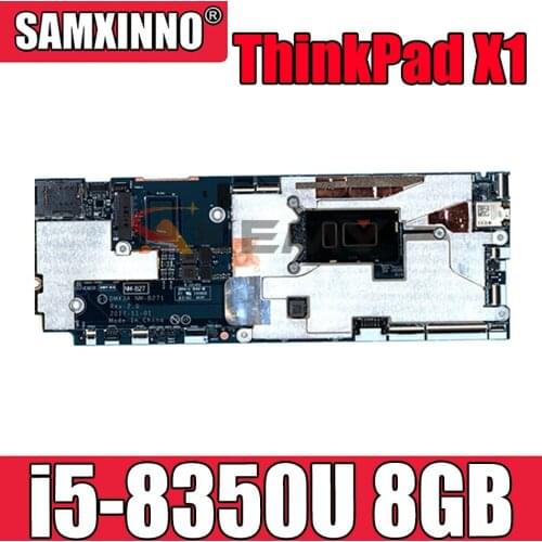 NM-B271 motherboard For ThinkPad X1 Tablet 3rd laptop motherboard FRU 01AW887 01AW886 01AW885 i5 8350U 8GB tested OK Mainboard