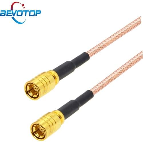SMB Female to SMB Female Straight Jack 50 Ohm RG316 RF Coaxial Cable Satellite Radio Extension Cord Jumper Pigtail Adapter