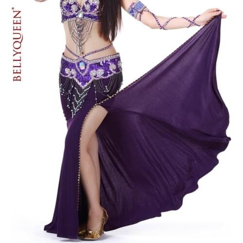 2017 Real Bellydance Costume Bellydance Costume Hot Sale Women Acetate Professional Sexy Woman Belly Dance Skirt Stage 9colors