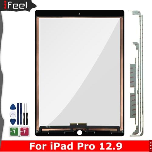 100% New Replacement For iPad Pro 12.9" 1nd A1652 1584 2nd A1670 A1671 Touch Screen Touch Panel Digitizer Black White Tested