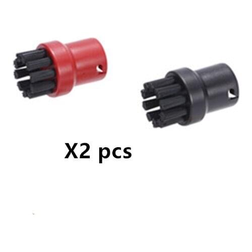 2pcs/set High-quality Steam Cleaner Brushes Round Brush for Karcher SC952 SC1052 SC1122 SC1125 SC1402 SC1475