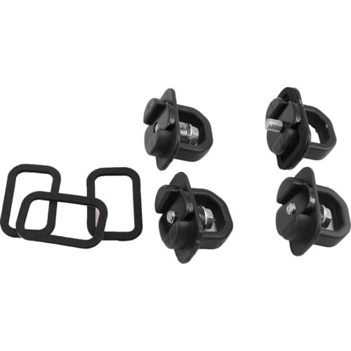 4Pcs Car accessories Tie Down Hook Truck Bed Side Wall Anchor Replacementment for Pickup GMC Chevy US