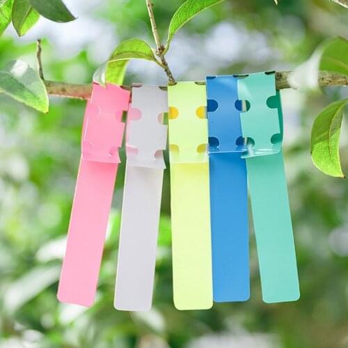 50PCS Garden Nursery Label Plant Tags Hanging Tree Markers Prompt Card Classification Tool