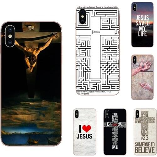Christian Jesus The Cross Colourful For Xiaomi Mi A1 A2 A3 CC9 CC9E 9T mi10 mi9 mi8 pro lite SE Painted Phone Case