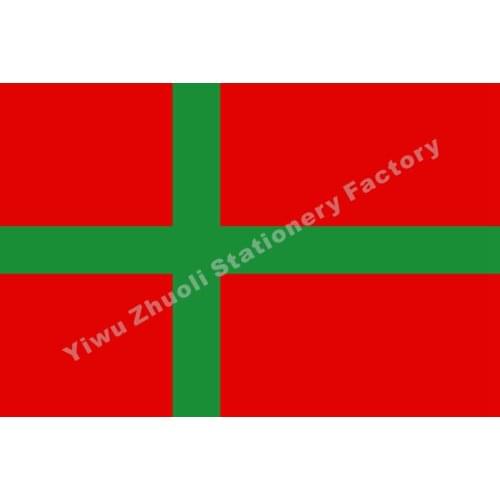 Denmark Bornholm Flag 150X90cm (3x5FT) 120g 100D Office/Activity/parade/Festival/world cup/Home Decoration