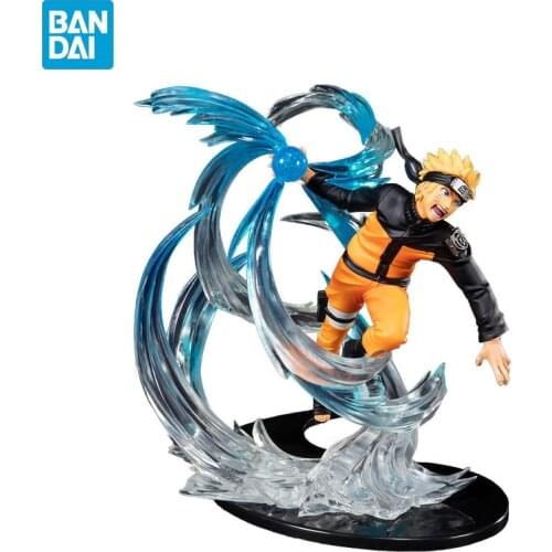 BANDAI Banpresto Naruto Handmade Yu Zhibo Sasuku Sandstorm I Love Luo Wave Wind Water Gate Action Figure Model Gift Kids Toys