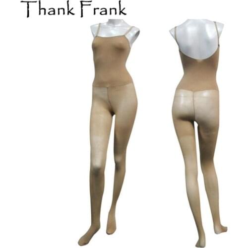 Wholesale Sexy Ballet Body Tights Women Adult Elastic Soft Microfiber Transition Bodytights With Cotton Crotch High Quality