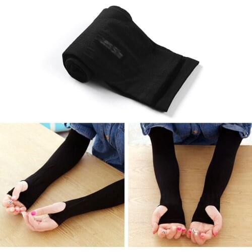 Summer Ice Silk Sunscreen Cuff Riding Cool Sleeves Outdoor Sports Travel Breathable Sun UV Protection for Women Men