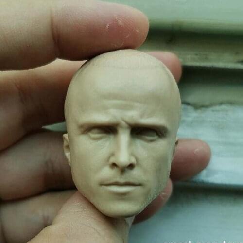 Blank Hot 1/6 Scale Breaking Bad Pinkman Head Sculpt Unpainted Fit 12" Figure