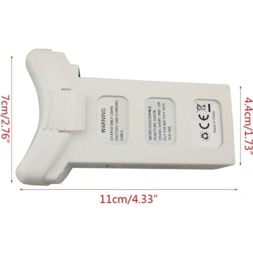 7.4V 2500mAh lipo Battery for HS100 S70 T35 S70W RC Four Axis Drone Battery