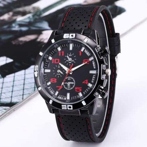 Fashionable casual mens watch high-end mens classic casual watch silicone watch wholesale 066 male Feminino Zegarek Damski