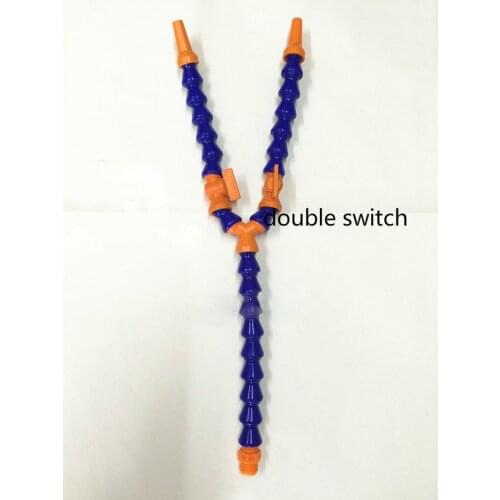 G3 / 8 plastic flexible water-oil coolant tube hose for lathe milling universal coolant tube nozzle Y flat / round nozzle