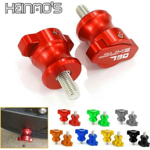 Frame Stands Screws Sliders Swingarm Spool Slider For KTM Duke790 Duke 790 Duke-790 Support Stand Screws Motorcycle Accessories