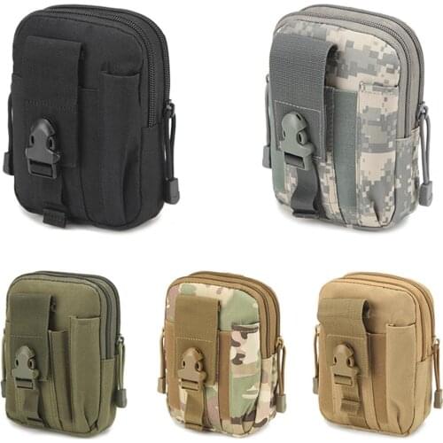 Outdoor Climbing Gadget Waist Bag Army Phone Pouch Bag Travel Men Waist Bag Small Pack Pouch Wallet Pouch