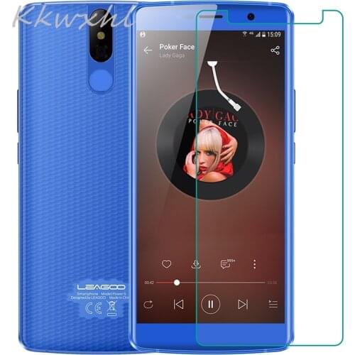 Smartphone 9H Tempered Glass for Leagoo Power 5 GLASS Protective Film ON Leagoo Power5 5.99" Screen Protector cover phone
