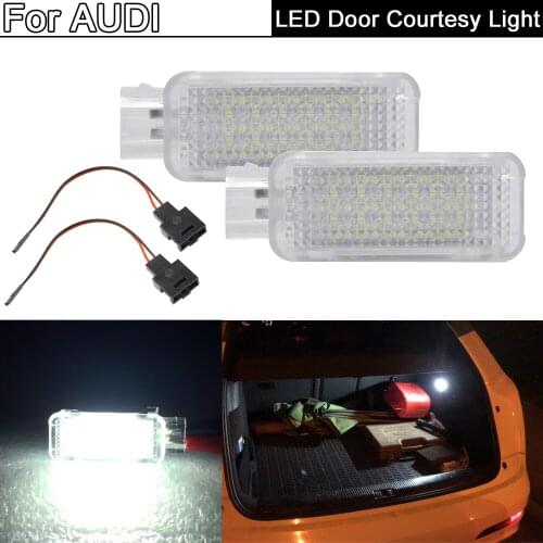 LED Door Courtesy Lamp For Audi A3 A4 A5 A6 A7 S3 S4 S5 S6 S7 Q5 Q7 TT, VW, Porsche, Seat.SKODA