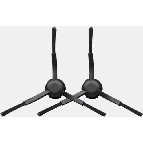 2Pcs Black / White Color Side Brush Universal for Xiaomi Mijia Mop 1C / 1T For Dreame D9 / F9 Robotic Vacuum Cleaner Parts