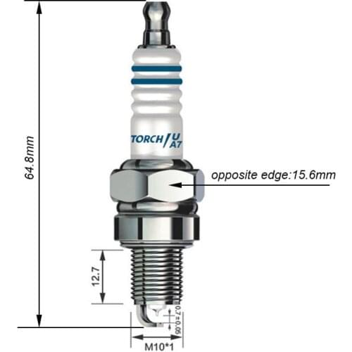 Universal Motorcycle Iridium Spark Plug A7TC D8TC B7TC For Suzuki Yamaha Honda BMW Kawasaki KTM