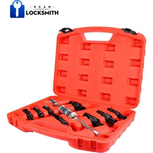 XCAN Inner Bearing Puller Set 8-32mm 9pc Blind Hole Remover Slide Hammer Internal Kit Car Repair Tools