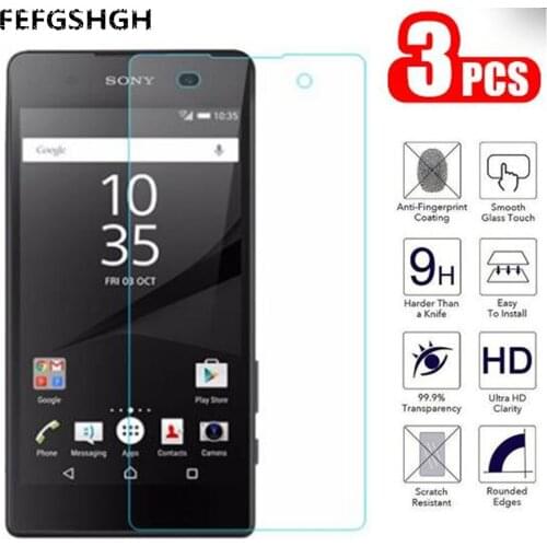 9H Tempered Glass For Sony Xperia E5 Screen Protector Glass On The For Xperia E5 F3311 F3313 LTE Protective Film Glass