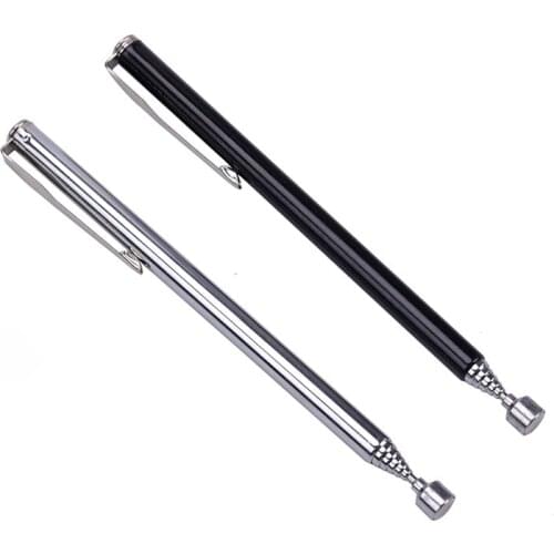 1PC Mini Portable Telescopic Magnetic Suction Rod Extending Magnet Pick Up Pen Nut Bolt Telescopic Pick Up Rod Stick