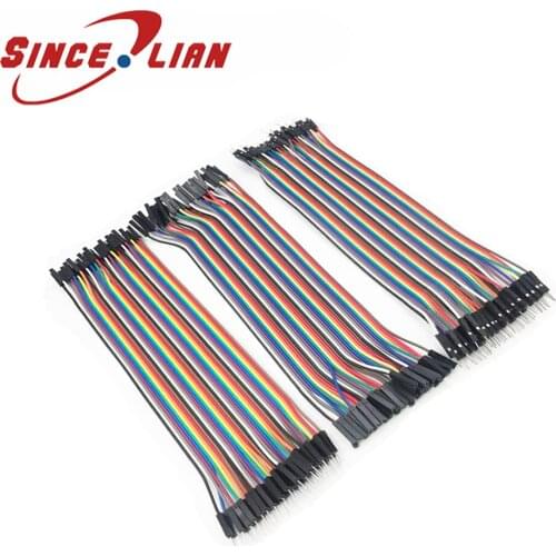 SINCILIAN 120pcs 20cm 2.54mm Dupont Line Male To Male +Male To Female And Female To Female Jumper Wire Dupont cable connector