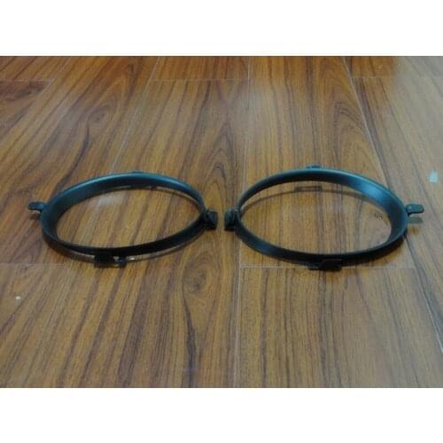 2Pcs/Pair RH and LH Front bumper fog lamp ring covers cases trim for HONDA CRV 2005-2006