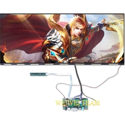25 Inch 21:9 UltraWide Full HD IPS LCD Monitor 60hz 2560*1080 3-Side Borderless 99% SRGB With LVDS Driver Board Matte Screen