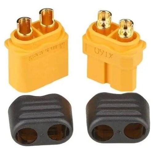 5 Pair XT60+ Plug Connector With Sheath Housing Male & Female