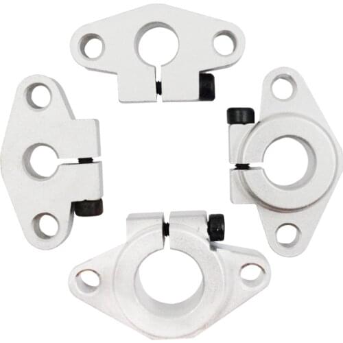 5pcs 3D Printer SHF8 SHF10 SHF12 SHF16 Aluminum Rod Rail Shaft Linear Rail Support CNC Router XYZ Axiz for 3D Printer