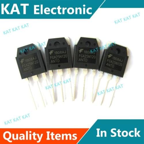5PCS/Lot FGA25N120 FGA25N120ANTD TO-3P 1200V NPT Trench IGBT