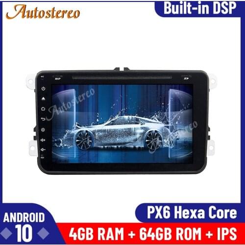 8" Android 10 4G For VW/Volkswagen/Golf/Polo/Tiguan/Passat/b7/b6/leon/Skoda/Octavia Car DVD GPS Car Multimedia Player head unit