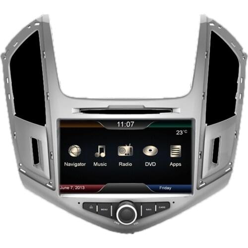 CAR Audio DVD player gps FOR Chevrolet Cruze 2014-2015 Multimedia navigation head device unit receiver Free Camera Free Map