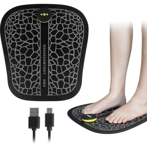 Electric EMS Foot Massager Pad Feet Muscle Stimulator Leg Reshaping Foot Massage Mat Relieve Ache Pain Health Care