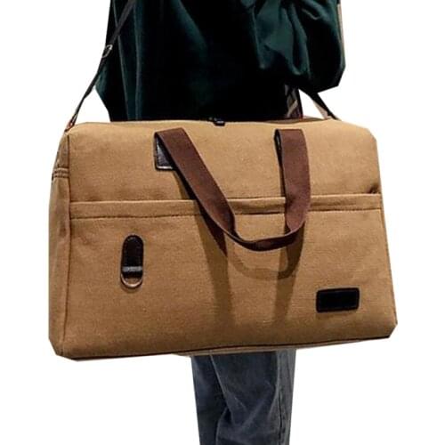 Fashion bolsas Canvas Weekend Bag Women Men Travel Bags Large Duffel Pouch Duffel weekend luggage Sports Big Bags handbag