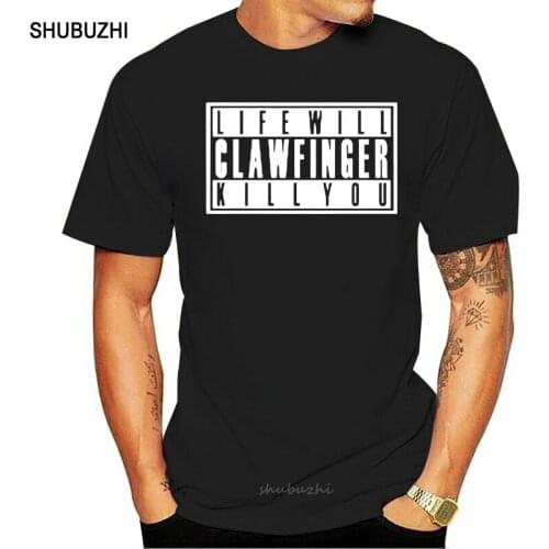Clawfinger *Life Will Kill You Rock Band Legend Mens Black T-Shirt Size S-3XL Fashion Men T Shirt Round Neck