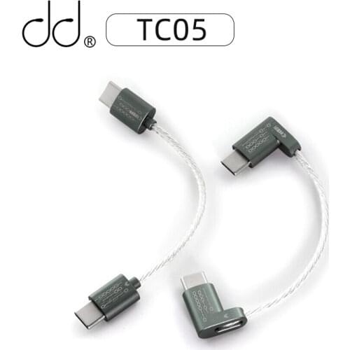 DD ddHiFi TC05 TypeC to Type C Upgraded Data Cable Connect USB-C Decoders /Music Players with Smartphones/Computer
