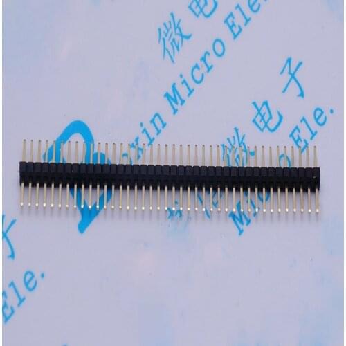 Single needle 1 * 2.54 MM spacing 40 p 1 x40p average 2.55 row needles