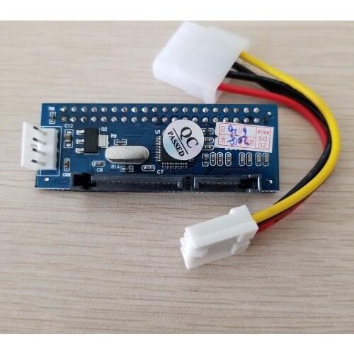 3.5" IDE 40Pin to 22Pin SATA Adapter Converter Hard Disk Drive Connector Chipset