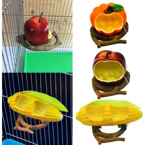 Birds Feeder Bowl Parrot Water Food Feeding Bowl Container Small Animal Drinking Feed Cup for Birds Cage Accessories