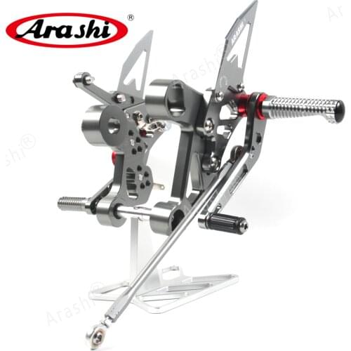 Arashi For YAMAHA XSR900 2014-2020 CNC Adjustable Footrest Rearset Foot Peg Pedals XSR 900 2014 2015 2016 2017 2018 2019 2020