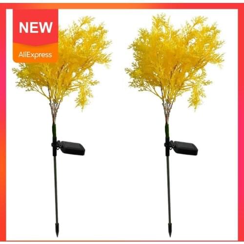 LED waterproof solar simulation flower lawn lamp outdoor landscape lamp lawn lamp home decoration flower night light