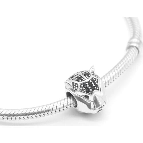 Vintage 925 Sterling Silver Bead Pendant for Pandora Bracelet Bracelet DIY