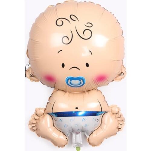 1Pcs Lovely Doll Pacifier Baby Boy Girl Foil Balloons Baby Helium Balloon Baby Shower birthday party decorations kids Supplies